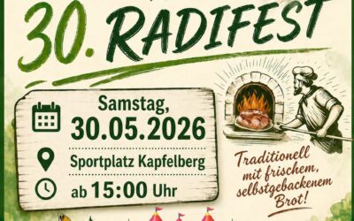 30. Radifest des Gartenbauverein Kapfelberg und Umgebung e.V.